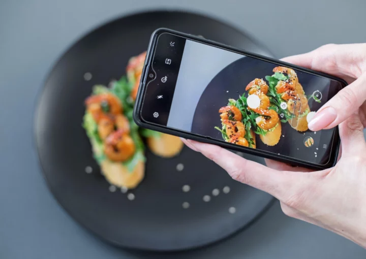 Digitea formation - prendre de belles photos avec son smartphone téléphone restaurateur